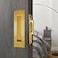 senharvest Recessed Finger Flush Pulls with Edge Pull Sliding Closet Door Handles Hardware Suitable for Pocket DoorCloset DoorSliding Doors Barn Door Handle Gold 6Inch