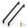 Ravinte 10 Pack Black Cabinet Pulls 1113 Inch Square Kitchen Cabinet Handles Matte Black Kitchen Hardware for Drawer Pulls Drawer Handles Come with Screwdriver