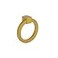 PRIMA Decorative Hardware Prima Decorative Ring Pulls Round 3 Brushed Brass