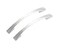 HandleMax Satin Nickel Kitchen Cabinet Handle Dresser Drawer Pull Door Knob 96mm 3 34 Hole Centers spacing 5 Overall Length 04SN96 25 Pack