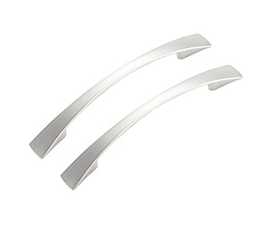 HandleMax Satin Nickel Kitchen Cabinet Handle Dresser Drawer Pull Door Knob 96mm 3 34 Hole Centers spacing 5 Overall Length 04SN96 25 Pack