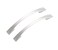 HandleMax Satin Nickel Kitchen Cabinet Handle Dresser Drawer Pull Door Knob 96mm 3 34 Hole Centers spacing 5 Overall Length 04SN96 25 Pack