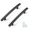 Ravinte OilRubbed Bronze Curved Cabinet Handles Arch Drawer Pulls for Kitchen 4 in Hole Center 30 Pack