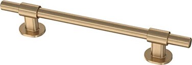 Franklin Brass 5 Pack Champagne Bronze Adjustable Drawer Pulls Gold Kitchen Cabinet Handles for Cupboard Pulls and Dressers Fits 138 to 6516 inch 35160mm Hole Center AdjustaPull