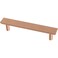Franklin Brass Simple Chamfered 10Pack Cabinet Handles 334 Hole Center Brushed Copper Kitchen Drawer Pulls Dresser Furniture Hardware P40845KBCPC