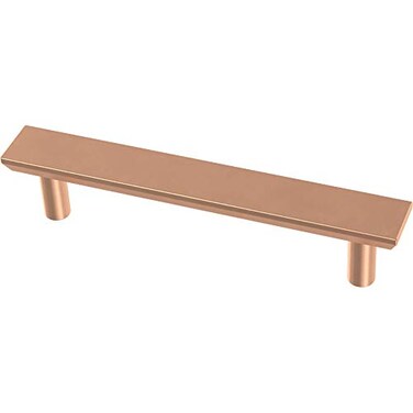 Franklin Brass Simple Chamfered 10Pack Cabinet Handles 334 Hole Center Brushed Copper Kitchen Drawer Pulls Dresser Furniture Hardware P40845KBCPC