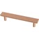 Franklin Brass Simple Chamfered 10Pack Cabinet Handles 334 Hole Center Brushed Copper Kitchen Drawer Pulls Dresser Furniture Hardware P40845KBCPC