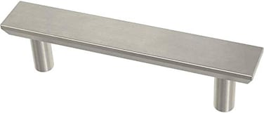 Franklin Brass 10Pack Brushed Nickel Cabinet Handles 3 Inch Hole Center Casual Pulls for Drawers Kitchen Cabinet Door Dressers Simple Square