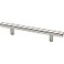 Franklin Brass 10Pack Stainless Steel Cabinet Handles 4 Inch Hole Center Modern Pulls for Drawers Kitchen Cabinet Door Dressers Solid Bar