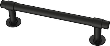 Franklin Brass Francisco 10Pack Cabinet Handles 4 Hole Center Pulls Matte Black Hardware Kitchen Door Drawers Dressers Furniture P29617ZFBB