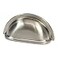 Rok 10 Pack Hardware 3 Hole Centers Brushed Nickel Home Drawer Door Cabinet Cup Pull Handle