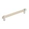 Amerock Cabinet Pull Silver ChampagnePolished Chrome 7916 inch 192 mm Center to Center Mulino 1 Pack Drawer Pull Drawer Handle Cabinet Hardware