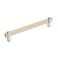 Amerock Cabinet Pull Silver ChampagnePolished Chrome 7916 inch 192 mm Center to Center Mulino 1 Pack Drawer Pull Drawer Handle Cabinet Hardware
