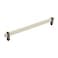 Amerock Cabinet Pull Silver ChampagneBlack Nickel 10116 inch 256 mm Center to Center Mulino 1 Pack Drawer Pull Drawer Handle Cabinet Hardware