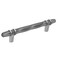 Amerock Cabinet Pull Black ChromePolished Chrome 5116 inch 128 mm CentertoCenter London 1 Pack Drawer Pull Drawer Handle Cabinet Hardware