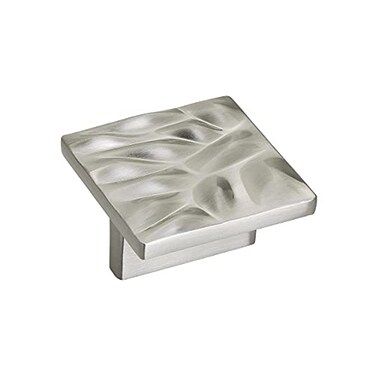 Amerock Cabinet Pull Satin Nickel 114 inch 32 mm Center to Center Calathea 1 Pack Drawer Pull Drawer Handle Cabinet Hardware