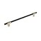 Amerock Cabinet Pull Brushed GoldMatte Black 10116 inch 256 mm Center to Center Urbanite 1 Pack Drawer Pull Drawer Handle Cabinet Hardware