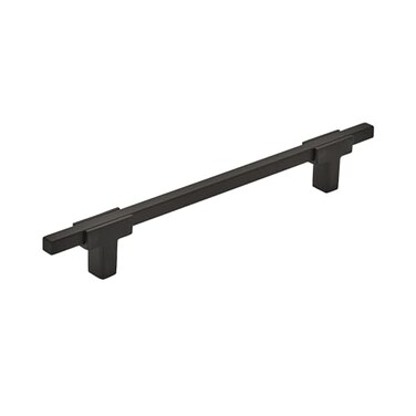 Amerock Cabinet Pull Matte BlackMatte Black 6516 inch 160 mm Center to Center Urbanite 1 Pack Drawer Pull Drawer Handle Cabinet Hardware