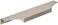 Amerock Cabinet Edge Pull Satin Nickel 8916 inch 217 mm Center to Center Extent 1 Pack Drawer Pull Drawer Handle Cabinet Hardware