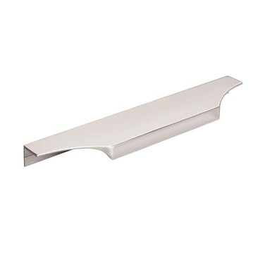 Amerock Cabinet Edge Pull Polished Chrome 8916 inch 217 mm Center to Center Extent 1 Pack Drawer Pull Drawer Handle Cabinet Hardware