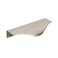 Amerock Cabinet Edge Pull Satin Nickel 4316 inch 106 mm Center to Center Aloft 1 Pack Drawer Pull Drawer Handle Cabinet Hardware