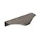 Amerock Cabinet Edge Pull Black Chrome 4316 inch 106 mm Center to Center Aloft 1 Pack Drawer Pull Drawer Handle Cabinet Hardware