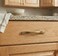 Cosmas 10 Pack 8902BAB Brushed Antique Brass Cabinet Hardware Handle Pull 3 Inch 76mm Hole Centers