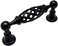 Cosmas 15 Pack 174996FB Flat Black Birdcage Cabinet Hardware Handle Pull 334 96mm Hole Centers