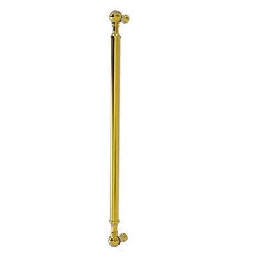 Allied Brass P318PB 18 Inch Beaded Refrigerator Pull Polished Brass