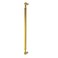 Allied Brass P318PB 18 Inch Beaded Refrigerator Pull Polished Brass