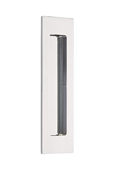 Emtek Modern Rectangular Flush Pull 2 x 7 Polished Chrome