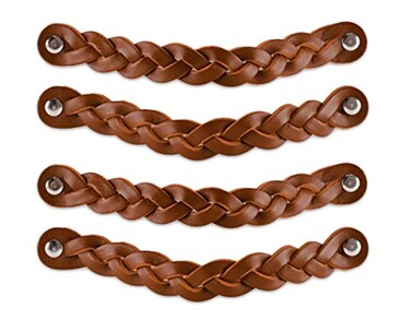 Brute Strength Leather Drawer Pulls Braided Cognac 4 pcs 778 x 1 Leather Handle Leather Dresser Pulls Cabinet knobs Dresser knobs Dresser Handles