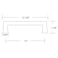 Emtek Alexander Pull Available in 7 Sizes and 6 Finishes 86479US4 Center to Center 12 Satin Brass US4