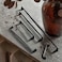 Goo-Ki GooKi Elegant Black Zinc Alloy Cabinet Handles 126320mm Hole Center Affordable Luxury Cabinet Pull Hardware for Bedroom Kitchen 6 Pack