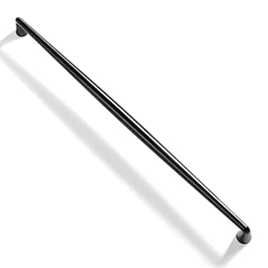 Goo-Ki GooKi Elegant Black Zinc Alloy Cabinet Handles 126320mm Hole Center Affordable Luxury Cabinet Pull Hardware for Bedroom Kitchen 6 Pack