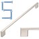 KOOFIZO 5 Pack 11516 Inch Brushed Nickel Kitchen Cabinet Pulls Stain Nickel Cabinet Handles Silver Cabinet Hardware for Kitchen Cabinets Drawer P01 Dresser Cupboard Bedroom Bathroom