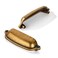 khtumeware 10 Pack 3 Inch76mm Bin Cup Drawer PullAntique Brass Cabinet Pulls Kitchen Cabinet Hardware Furniture Pulls for Bathroom Cupboard Drawer Handles Dresser Pulls