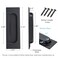 Malimali 472 Inch Recessed Finger Flush Pulls for Kitchen Cabinet Closet Sliding Cupboard Door Handle Matte Black Stainless Steel Rectangular Door Pulls Hardware 4 Pack