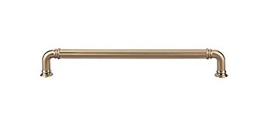 Top Knobs TK327HB Reeded Appliance Pull 12 Honey Bronze Chareau Collection