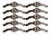 Midwest Craft House 10 Cast Iron Drawer Pulls Texas Western Star Pulls