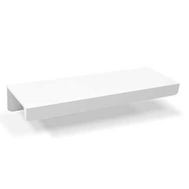 Jetland Cabinets Drawers Edge Pulls 10Pack 4 Overall Length White Concealed Tab Pulls for Kitchen Garage Cabinet Drawers PW5018W76