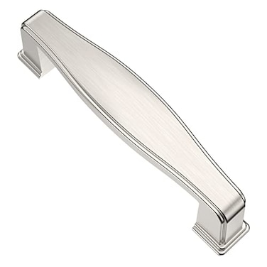 Alzassbg 10 Pack Brushed Satin Nickel Cabinet Pulls 3 Inch76mm Hole Centers Cabinet Handles Kitchen Hardware for Cabinets and Drawer AL3073SN