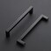 Ravinte 10 Pack Square Cabinet Pulls 614 Inch Black Kitchen Cabinet Handles Matte Black Kitchen Hardware for Drawer Pulls Drawer Handles Come with Screwdriver