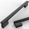Asidrama 10 Pack 7 Inch177mm Matte Black Cabinet Pulls Kitchen Cabinet Handles Black Cabinet Pulls Cabinet Hardware for Cupboard Drawer