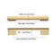 Asidrama 10 Pack 5 Inch128mm Brushed Gold Kitchen Cabinet Handles Cabinet Pulls Gold Kitchen Cabinet Hardware for Cupboard Drawer Handles Dresser Pulls