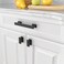 Asidrama 15 Pack 375 Inch96mm Matte Black Kitchen Cabinet Handles Cabinet Pulls Kitchen Cabinet Hardware for Cupboard Drawer Pulls