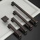 Amerdeco 10 Pack Oil Rubbed Bronze Cabinet Pulls 334 Inch96mm Hole Center Cabinet Hardware Kitchen Cabinet Handles for Bathroom Drawer Pulls Dresser Pulls ZH0001