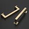 Amerdeco 10 Pack Brushed Brass Cabinet Pulls 334 Inch96MM Hole Centers Kitchen Cabinet Handles Cabinets Hardware Kitchen Handles for Cabinets Cupboard Handles Drawer Pulls ZH0019