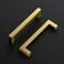 Ravinte Gold Cabinet Pulls Brushed Brass Kitchen Cabinet Handles Come with Screwdriver 5 in Hole Center 20 Pack