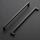 Ravinte 10 Pack Black Cabinet Pulls 1235 Inch Square Cabinet Handles Matte Black Kitchen Hardware for Cabinet Drawer Pulls Come with Screwdriver